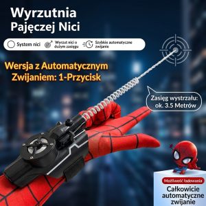 WebStrike - Elektryczna Wyrzutnia Sieci na Nadgarstek